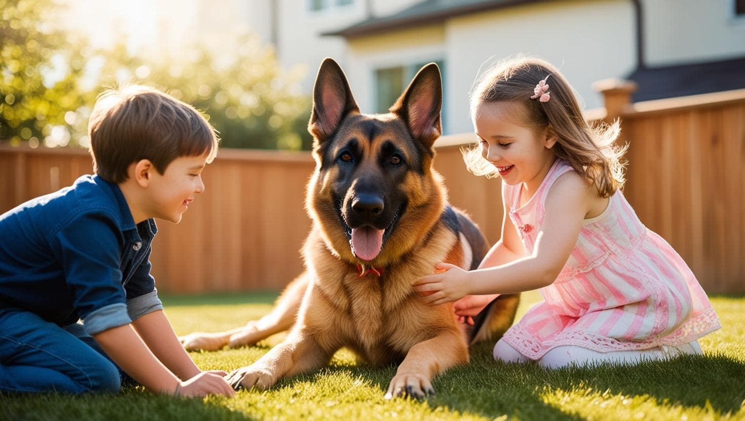 Are German Shepherds Good for Families?